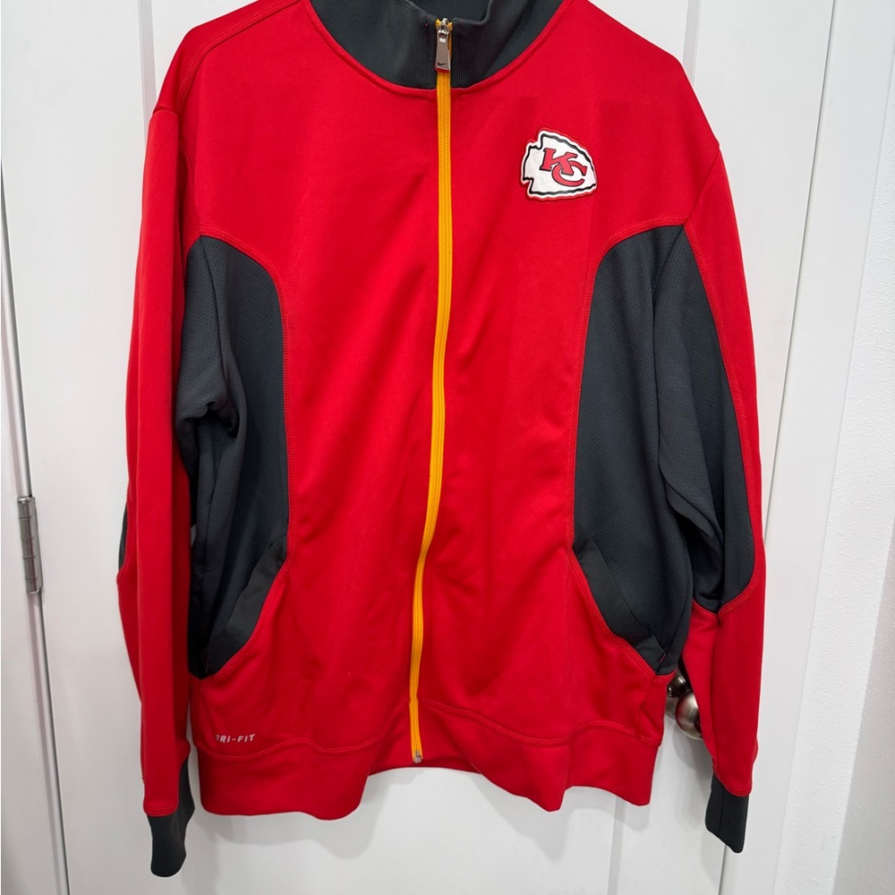 Kansas City Chiefs Red and Black Jacket